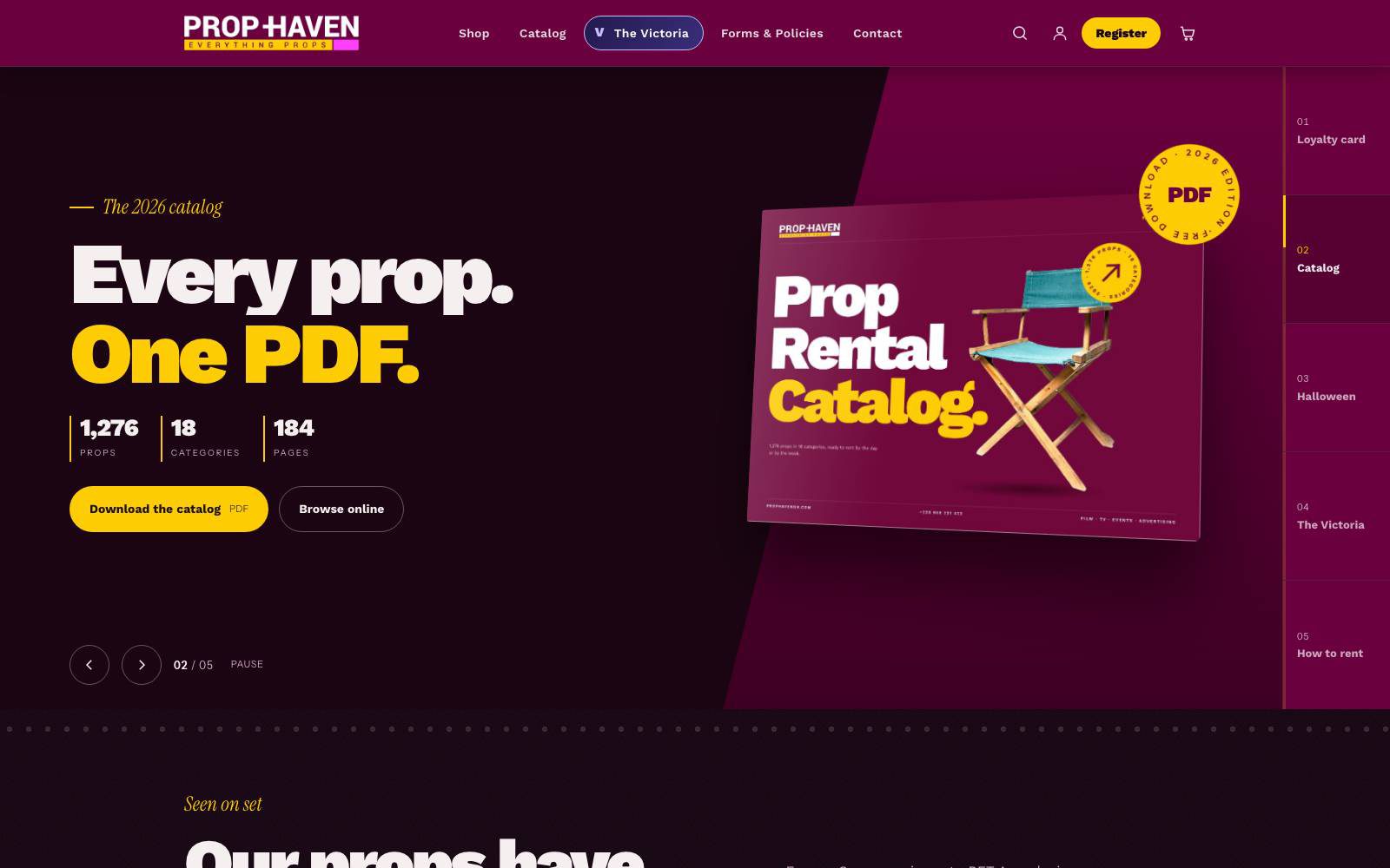 Prop Haven Ghana — Prop Rental Website & Shop
